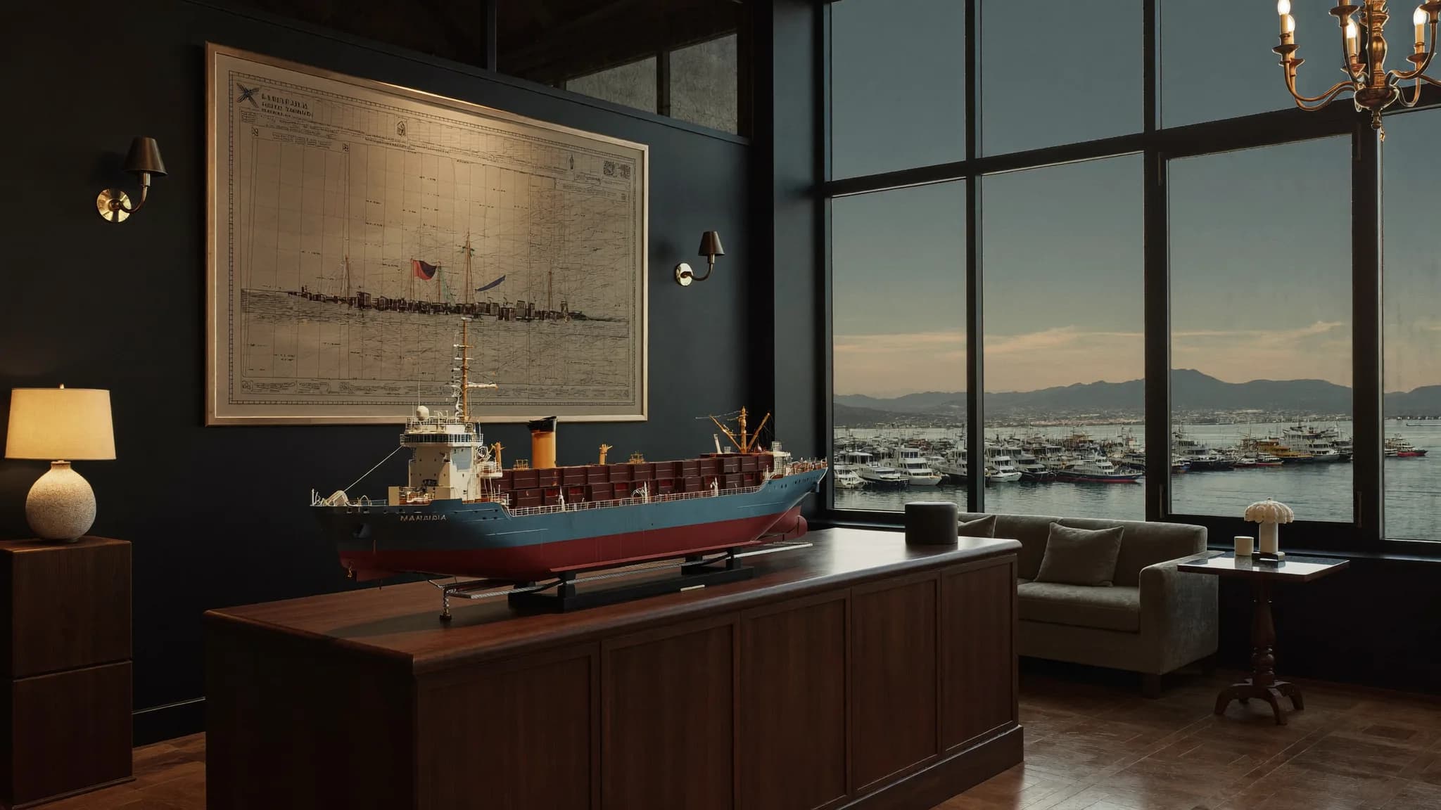 The Gradual Perfection office at the Marina Club, Funchal